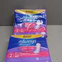 Always Discreet Incontinence Panty Liners for Bladder Leaks, Size 2, Very Light Absorbency, Long Length, 222 Count (2 Packs of 111)