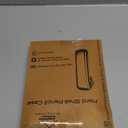 Slim Pencil Case for Adults, Travellers, Insulin Travel, Small Pencil Case Hard Shell, Simple Thin Waterproof Pen Case Organizer Box for Stylus Touch Pen, Art Pen Pencil, Headphones (Black)