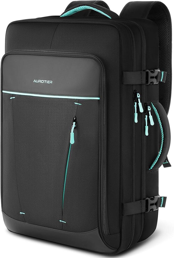 AUROTIER DJ Controller Bag for DDJ-FLX4/DDJ 200/DDJ 400/DDJ REV1, Padded DJ Backpack with Multi-pocket for 17 Inch Laptop, Cables, DJ Carrying Mixer Case with Adjustable Strap for DJ Equipment