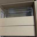 iDesign The Sarah Tanno Collection Large 7-Drawer Stacking Cosmetic Organizer Cart, Clear/White