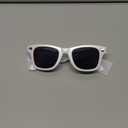 AI Smart Glasses with Camera,8MP 2K HD Camera Glasses,AI Voice Control,Photo Recognition and Translation,Smart Sunglasses with Bluetooth Call,IP67 Waterproof for Driving,Outdoor,Men,Women,+2 Lenses. (Red Lenses/White)