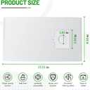 Type Q/C HEPA Canister Vacuum Bags 53292 for Kenmore Canister Vacuum Cleaners 600 400 200 700 800 Series,Indoor Canister Vacuum Bag, Replace Models 5055, 50558, 53291, 53292,BC4002 BC4026 Dust Bags