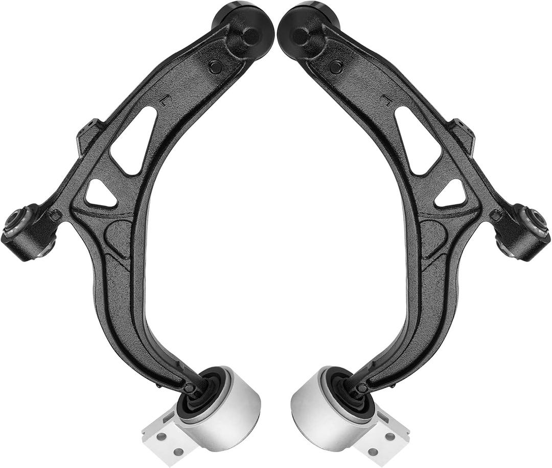 Front Lower Driver Passenger Side Control Arms Fit for Ford Explorer 2011-2019, for Police Interceptor Utility 2013-2019, and Ball Joints Assembly, Replace K622215 K622216