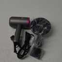 slopehill Professional Ionic Hair Dryer, Powerful 1800W Fast Drying Low Noise Blow Dryer with 2 Concentrator Nozzle 1 Diffuser Attachments for Home Salon Travel (Grey)