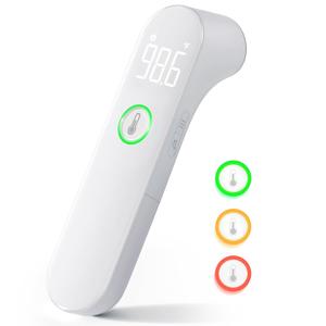 Thermometer for Adults and Kids, Fast Accurate Baby Thermometer, FSA HSA Eligible, Fever Alarm & Mute Mode, Baby Essentials - Lifetime Support (White)