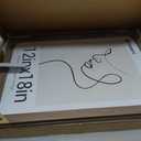 12x18 Walnut Picture Frame Set of 3 with HD Glass - Natural Brown, Solid Wood Poster Frame, Wall Hanging