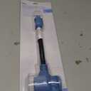 Elecan 30 Amp to 50 Amp RV Adapter Cord 1 Ft, NEMA TT-30P to 14-50R Power Converter Plug for RV Camper Trailer Outdoor, STW 10/3 AWG 125V 3750W,Handle Grip,Tight Fit,ETL-Blue-12 Inch