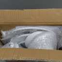 Set of 3 White Cake Stands, Metal Round Cake Holder Dessert Pie Pizza Display Stand 8" 10" 12" Serving Tray Decoration for Wedding Celebration Party Birthday Baby Shower