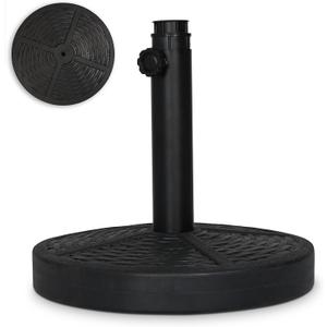Backyard Expressions 26.5 Lb Umbrella Stand, Patio Umbrella Base, 15 in Diameter