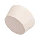 uxcell White Tapered Shaped Solid Rubber Stopper for Lab Tube Stopper Size 90-100mm 1pcs (82x101x50mm)