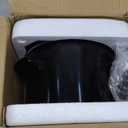 Elite Gourmet MST-250XB Electric Slow Cooker Ceramic Pot, with Adjustable Temp, Entrees, Sauces, Soups, Roasts, Stews & Dips, Dishwasher Safe (1.5 Quart, Black)