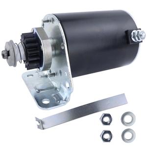 Starter 16 Teeth Fit for Craftsman LT1000 LT2000 YTH2348 for John Deere LA120 LA130 LA135 LA140 LA145 LA150 LA155 LA165 LA175 with BS Engine 390838 497595 AM122337