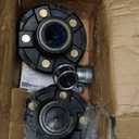 2Sets 3500Lb Trailer Idler Hub Kits 5 Bolt 4.5, Trailer Idler 5 Lug Hub Kits Pre-Installed and Lubricated for 3500 lbs 1-1/16'' to 1-3/8'' #84 Spindle Tapered Axle