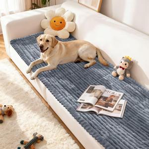 Couch Covers for Dogs, Washable Sofa Couch Cover for Pet, Couchs Covers for Cushion Sofa Pet Friendly, Non Slip Sofa Cover (27.6''*70.9''/60 x 180cm) (Deepgray)