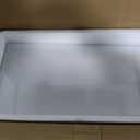 16in Floating Shelves, 9.25" Deep x 1.5" Thick Floating Shelves for Wall, Wooden Shelves for Bathroom, Bedroom, Living Room, 2 Packs, White