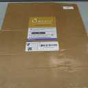 OWENIE Sheer Curtains, Sheer Curtains 84 inch Length 2 Panels Set, Rod Pocket Voile Fimly Sheer Drapes for Living Room/Bedroom, 2pcs, Each 42" W x 84" L, Burgundy