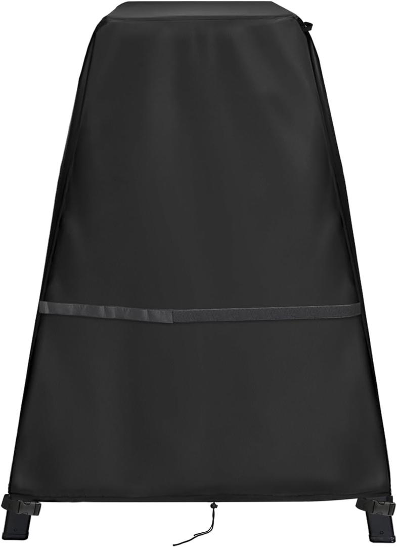 Cover for Ninja Woodfire Grill Compatible with Ninja Pizza Oven OO101 with Stand,Waterproof Covers for Ninjaa Woodfire Outdoor Grill with Adjustable Drawstrings and Buckles(Cover Only)