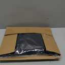 MAYSHINE Plush Shaggy Chenille Bath Mat | Extra Soft, Super Absorbent, Non-Slip Bathroom Rug | Fluffy Microfiber, Area Rug Sets for Bathroom Floor, Kitchen, Living Room | 23"x14" | Black