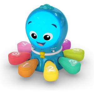 Baby Einstein Ocean Explorers Go Opus Go 4-in-1 Crawl & Chase Activity Learning Toy, Music and Lights, Ages 3 Months to 5 Years, 9.0" x 9.4" x 9.4"