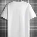 SOLY HUX Men's Graphic T-Shirts Casual Letter Print Crew Neck Short Sleeve Tops Summer Tees (White, M)