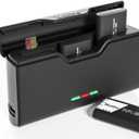 1600mAh Replacement for Sony NP-BX1 Battery 2 Pack and 3-Channel Sony Battery Charger Compatible for sony NP-BX1/M8,ZV-1, ZV-1 II,ZV-1F, DSC-RX100 III, DSC-RX100 IV, DSC-RX1, HX90V, HX80 Battery