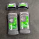 Dove Men+Care Antiperspirant Deodorant Stick for Men 2 Count Extra Fresh with 72hour Sweat & Odor Protection with 1/4 Moisturizing Cream & Longlasting Citrus scent 2.7 oz