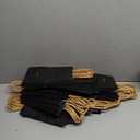 BagDream 50 Pack 3.5x2.4x6.7 Inches Small Kraft Paper Gift Bags with Handles Bulk Mini Party Favor Bags Candy Bags 100% Recyclable Black Paper Bag