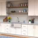 Hickory Hardware 1 Pack Solid Core Kitchen Cabinet Pulls, Luxury Cabinet Handles, Hardware for Doors & Dresser Drawers, 3 Inch Hole Center, Chrome, Piper Collection