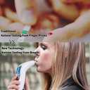 Ketone Breath Monitors Analyzer Professional Breath Ketosis Meter for Ketosis Testing Portable, Advanced Breath Ketone Tester with 10 Replaceable Mouthpieces, Perfect for Tracking Your Ketones
