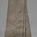 Chyhomenyc Stone Beige Valance for Windows, Light Filtering Faux Linen Textured Small Window Kitchen Curtain, Rod Pocket Short Valance for Bathroom Laundry Basement, 60Wx14L inch, 1 Piece