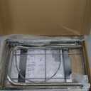 Pull Out Trash Can Under Cabinet with Soft Close SlidesHeavy Duty Under Counter Garbage Cans for Kitchen, Requires 13" W X 18" D Minimum CabinetsChromeWaste Bin Not Included