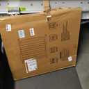 Wide Baby Gate for Stairs, Doorways, Hallways - Pressure Mounted - Walk Through - Dogs & Kids Gates - 38.5 to 43.5 Inch Wide