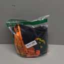 Happy Halloween Arch Backdrop Stand Cover 6ft Skeleton, Ghost Pumpkin Bat, Party, Spandex Arch Cover Horror Style Backdrop Fabric 2-Sided with Fall Pumpkin Spooky Witch Round Top for Halloween Party