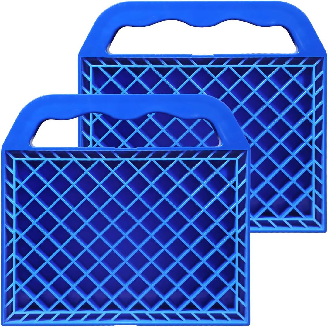 2Pack Large RV/Camper Jack Pads with The Easy-Grip Handle 8.27” W X 11.42”L Preventing Jacks from Sinking