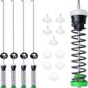 2026 UpgradedMVWC565FW1 MVWC565FW2 MVWC565FW0 MVWX655DW1 W11130362 Washer Suspension Rod Kit - Balance & Stabilize for Whirlpool Maytag Kenmore Bravos Top Load Washer | Fits WTW5000DW3/DW2/DW1