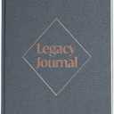 Skyline Grandparent Memory Book Family Tree & Legacy Journal Birthday Gifts for Nana, Grandpa & Grandma from Grandchildren (Space Blue)