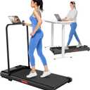 Walking Pad, 3.0HP Walking Pad Treadmill with Handle Bar, 3 in 1 Portable Under Desk Treadmills for Home,Foldable Treadmill for Small Space,Compact Home Treadmills with Remote Control,300LBS Capacity