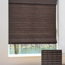 UNISHADES Cordless Bamboo Roman Shades, 33×64 in, BDP-Espresso