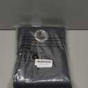 ChrisDowa Grommet Blackout Curtains for Bedroom and Living Room - 2 Panels Set Thermal Insulated Room Darkening Curtains (Dark Grey, 42 x 63 Inch)