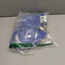 swimall Women's Triangle Bikini Set Cheeky High Cut Sexy Two Piece Swimsuit Cute Halter Bathing Suit (Large, Royal Blue-textured)