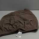 Couch Cushion Covers, Comfort Soft Magic Sofa Covers Washable Stretch Resistant Slipcovers for Sectional and L Shaped Seats Furniture Protectors for Pets (1PC Back Couch Cover, Brown)