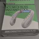 Neck Fan, Neck Air Conditioner Wearable Personal Fan with Cooling Plate, 5200mAh Large Battery, Ergonomic Design, White