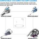 15V Hand Vacuum Charger 90627870 Replacement Black Decker Handheld Vacuum Charger HNV115J13 HFVB315J22 HHVI320JR02 HHVI315JO42 90629039 Dustbuster Power Cord
