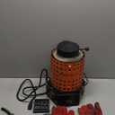 TOAUTO 5KG Large Eletcric Resistance Furnace TRF5000 Digital Smelting Furnace 1800W 2102F PID Smelter Kiln Kit for Gold Silver Copper Aluminum, Metal Recycle Home Melting Casting Tool