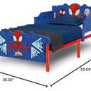 Delta Children Spidey and His Amazing Friends 3D Toddler Bed, Blue