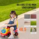 VEVOR Ride On Push Car for Toddlers, Ages 19+ Months, Ride Racer, Sit to Stand Toddler Ride On Toy, Kids Ride On Car with Music Steering, Horn & Under Seat Storage, Ride On Toy for Boys Girls