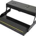 Kwikee 36 Series Single 12V Electric RV Step Assembly, 8.5" Rise, 300 lbs. Heavy-Gauge Steel, Obstruction Sensors, Hidden Light, Anti-Slip Steps, Travel Trailers, 5th Wheels, Campers - 903609025