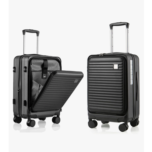 Expandable Carry On Luggage Durable Hardside Lightweight Rolling Suitcases with Spinner Wheels TSA Lock, (Black, 19.5-Inch) Expandable Carry On Luggage Durable Hardside Lightweight Rolling Suitcases with Spinner Wheels TSA Lock, (Black, 19.5-Inch)