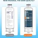 Crystala Filters Replacement for DA97-17376B Water Filter, NSF 42 Compatible with Samsung HAF-QIN, HAF-QIN/EXP, DA97-08006C, RF23M8070SG, RF23M8070SR, RF23M8090SG, RF23M8570SR (3 Pack)
