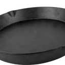 Coghlan's Cast Iron Skillet  12-Inch Pre-Seasoned Frying Pan with Dual Pour Spouts & Helper Handle for Campfire Cooking, Stove, Grill, or Oven  Durable Outdoor Cookware
